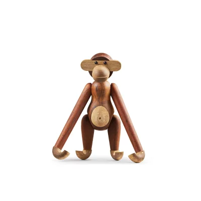 KAY BOJESEN  Figurine en bois en forme de signe - Teck/limba - petit