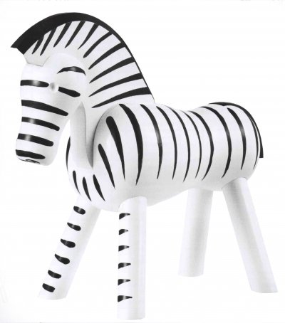 Kay Bojesen Figurine en bois en forme de z&egrave;bre