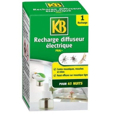 KB HOME DEFENSE KB Recharge Diffuseur Electrique - 35 ml (Lot de 3)