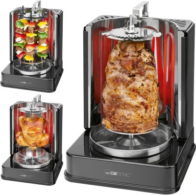 CLATRONIC Kebab vertical multi-grill