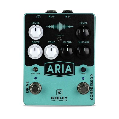KEELEY  Aria Compressor Overdrive - P&eacute;dale d'effet guitare