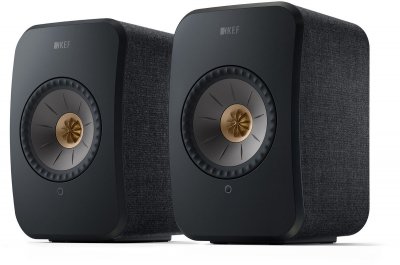 KEF  LSX II - Enceintes sans Fil, Noir Active Bluetooth HDMI Airplay 2