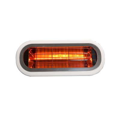 KEKAI  Slim 2000w Wall And Parasol Carbon Fiber Patio Heater Blanc