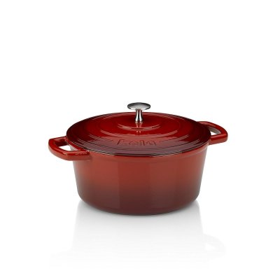 KELA  br&auml;ter calido 4l 11,5cm &oslash;24cm rot/beige