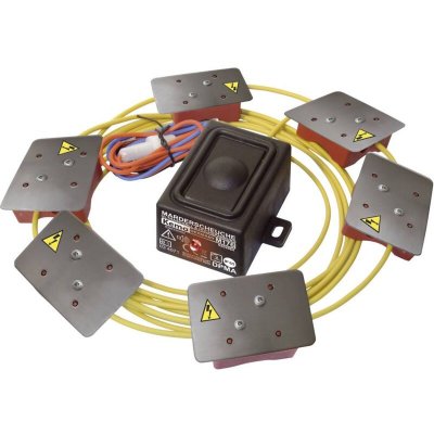 KEMO  M176 R&eacute;pulsif &agrave; martres pour v&eacute;hicules &agrave; moteur 12 V/DC, &eacute;tanche selon IP 65 Noir