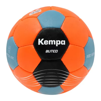 KEMPA  Buteo Ballon de Handball Adultes, Orange/Bleu, 2