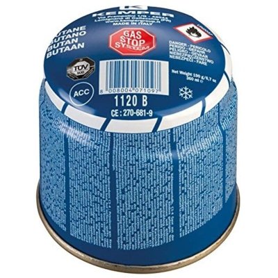 KEMPER  - Cartouche de gaz butane per&ccedil;able pour lampe &agrave; gaz