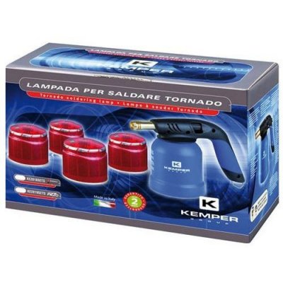 KEMPER  - lampe a souder avec 4 cartouches- 05796