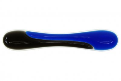 KENSINGTON , Repose-poignets, Duo gel, Noir et bleu