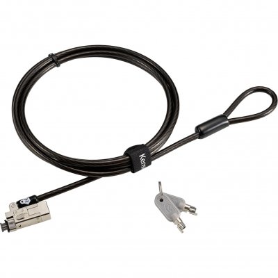 KENSINGTON  Slim NanoSaver 2.0 Keyed Laptop Lock - cable de securite