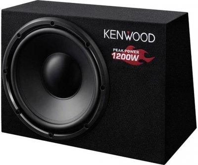 KENWOOD  KSC-W1200B - Caisson de basses - 300 Watt - 11.81