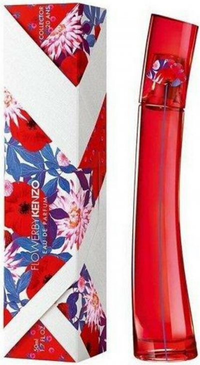 KENZO  Flower Vapo 50ml Collector 20 Anniversary Rouge Femme