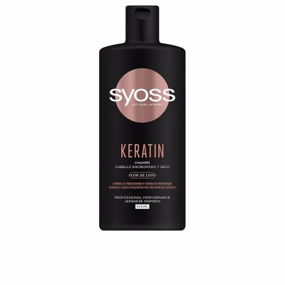 SYOSS Keratin champ&uacute; cabello encrespado y seco 440 ml