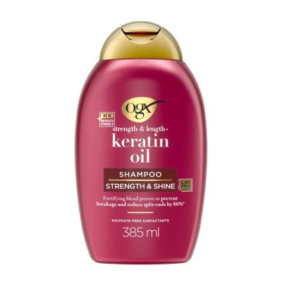 OGX KERATIN OIL anti-breakage hair shampoo 385 ml