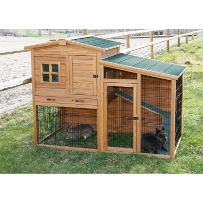 KERBL  Abri pour Petits Animaux Fortuna 160 x 80 x 117 cm