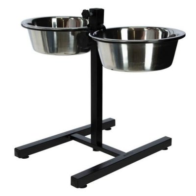 KERBL  Bar alimentation avec ecuelle pour chien - 2x2800ml