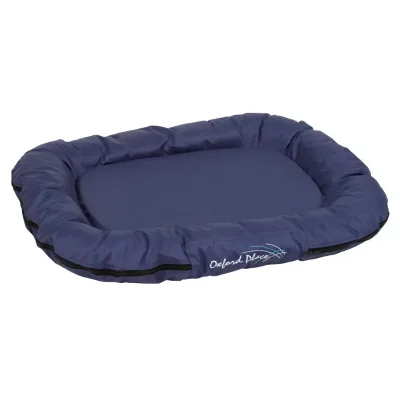 KERBL  Chien Coussin Liti&egrave;re Oxford Place 100x70 cm Marine