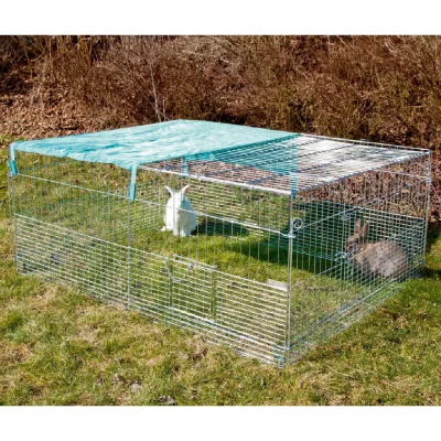 KERBL  - Enclos ext&eacute;rieur avec dispositif anti-fugue horizontal