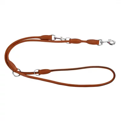 KERBL  Laisse de guide pour chiens Roma 2 m Cuir Marron 81098
