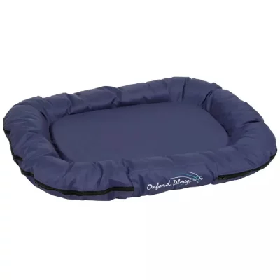 KERBL  Lit pour animaux Oxford Place 120 x 85 x 17 cm Bleu 84991 