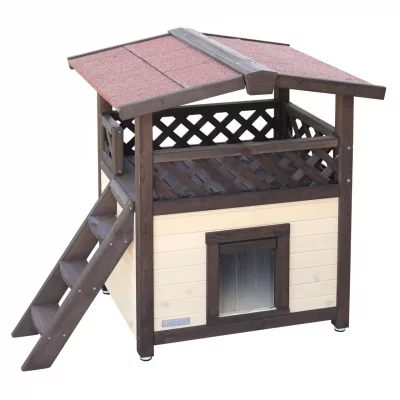 KERBL  Maison pour Chat 4-Seasons Deluxe 88 X 57 X 77 Cm
