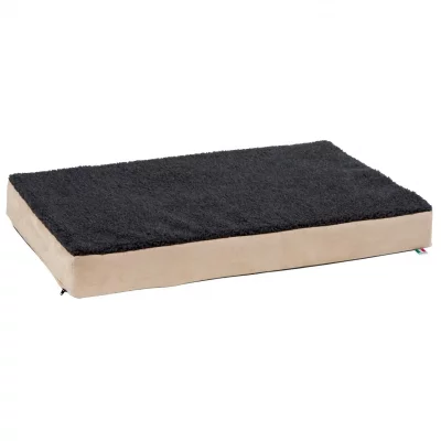 KERBL  Matelas en mousse pour chiens 100 x 60 cm Beige et Gris 80327