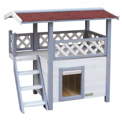 KERBL  Ontario Maisonnette pour chat 77 x 50 x 73 cm