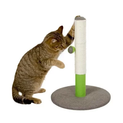 KERBL  Opal Basic Arbre &agrave; Chat pour Chat Vert/Gris 37 x 37 x 50 cm