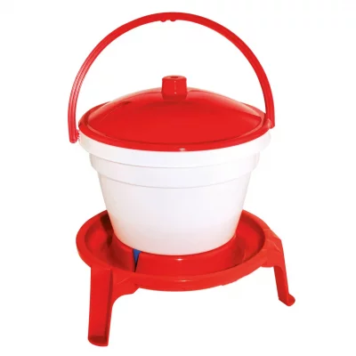 KERBL  Seau-Abreuvoir avec Pied/Anse pour &Eacute;levage Volaille 12 L