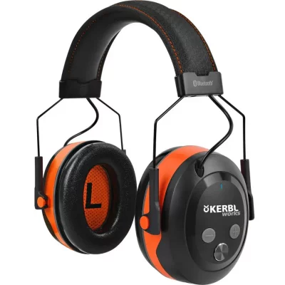 KERBL  Works Connect BTFM Casque Radio antibruit avec Bluetooth