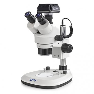 KERN  - set de microscope num&eacute;rique ozl-s avec cam&eacute;ra odc 825 5mp et usb 2.0 - ozl 466c825