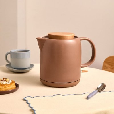 CREATE KETTLE CERAMIC - Bouilloire &eacute;lectrique en c&eacute;ramique 1 L Moka