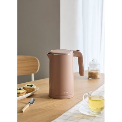 CREATE KETTLE STUDIO PRO - Bouilloire &eacute;lectrique 1L avec contr&ocirc;le de temp&eacute;rature Moka