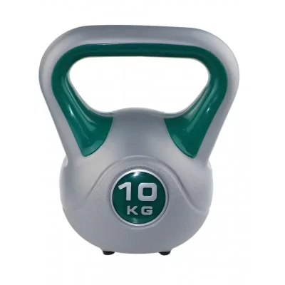 SVELTUS Kettlebel Fit 10 Kg Protectores Base - VERT sports taille T.U.