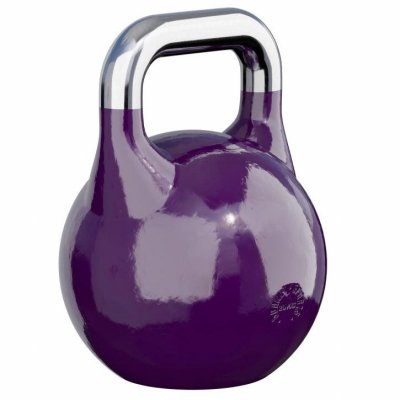 GORILLA SPORTS Kettlebell de comp&eacute;tition 20 KG - halt&egrave;re russe (violet)