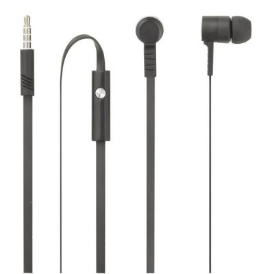 KEYOUEST  NORDIC - &Eacute;couteurs avec micro - intra-auriculaire - filaire - jack 3,5mm - noir 