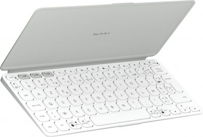 LOGITECH KEYS-TO-GO 2, CLAVIER BLUETOOTH UNIVERSEL - Gris Pale
