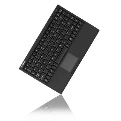 KEYSONIC  ACK-540U+ Clavier avec pav&eacute; tactile USB US noir