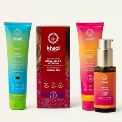 KHADI  Henn&eacute; Naturel Avec Amla et Jatropha Red 100gr 100 gr