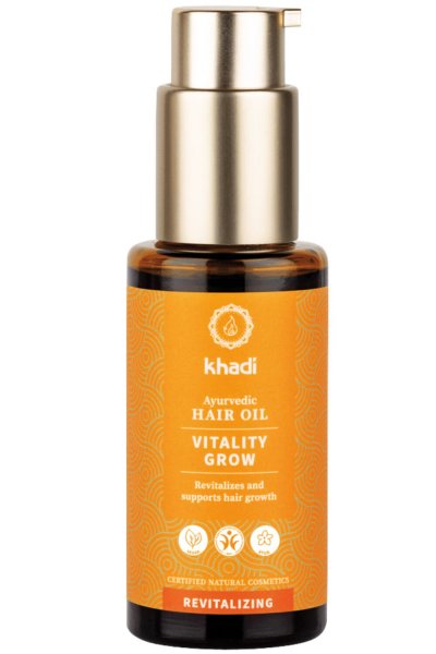 KHADI  Huile Capillaire Croissance Vitalit&eacute; et Anti-Chute 50 ml