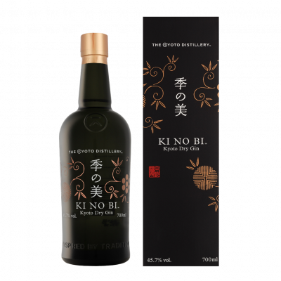 KINOBI GIN KI NO BI Kyoto Dry Gin 70cl + Coffret cadeau 