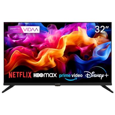 KIANO  Elegance VIDAA T&eacute;l&eacute;viseur - 32 pouces (81,3 cm) - Smart TV