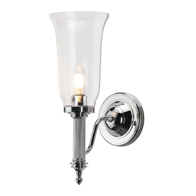 ELSTEAD LIGHTING KICHLER Applique pour salle de bain Carroll chrom&eacute;e