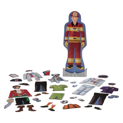 KIDKRAFT  - 64774 - Poup&eacute;e Magn&eacute;tique &Agrave; Habiller - Brady