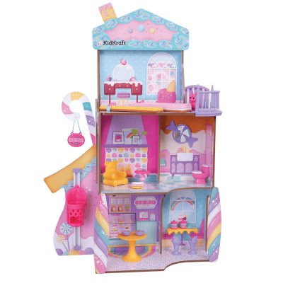 KIDKRAFT &reg; Maison de poup&eacute;e Candy Castle bois 20242