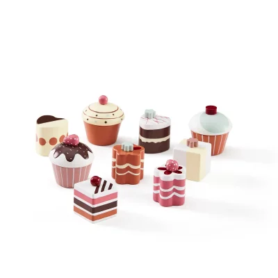 KID S CONCEPT Kids Concept&reg; P&acirc;tisseries enfant bois 9 pi&egrave;ces