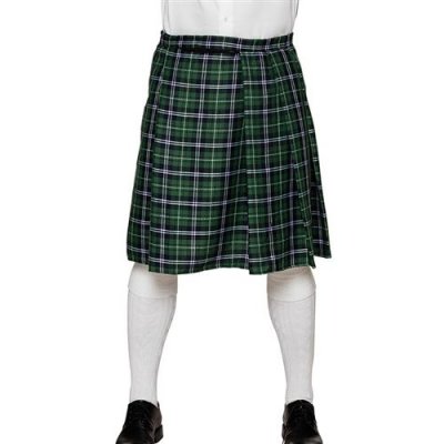 BOLAND BV Kilt &Eacute;cossais Vert Homme Taille Unique