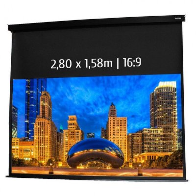 KIMEX  042-3500 Ecran de Projection Manuel (2,80x1,58m 16:9)