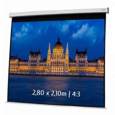 KIMEX  Ecran de projection motoris&eacute; 2,80x2,10m 4:3