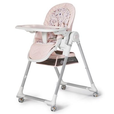 KINDERKRAFT  Chaise haute enfant &eacute;volutive LASTREE rose